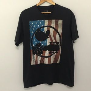 2015 Woodstock Graphic Tee American Flag XL